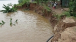 Phú Thọ: Khẩn cấp khắc phục sạt lở nghiêm trọng ở bờ đê hữu sông Thao