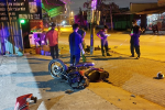 Bình Dương: 2 thanh niên đi xe máy tử vong bên cạnh cột điện