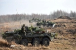 Sợ có 'biến', Ukraine tập trận rầm rộ sát thủ đô Kiev