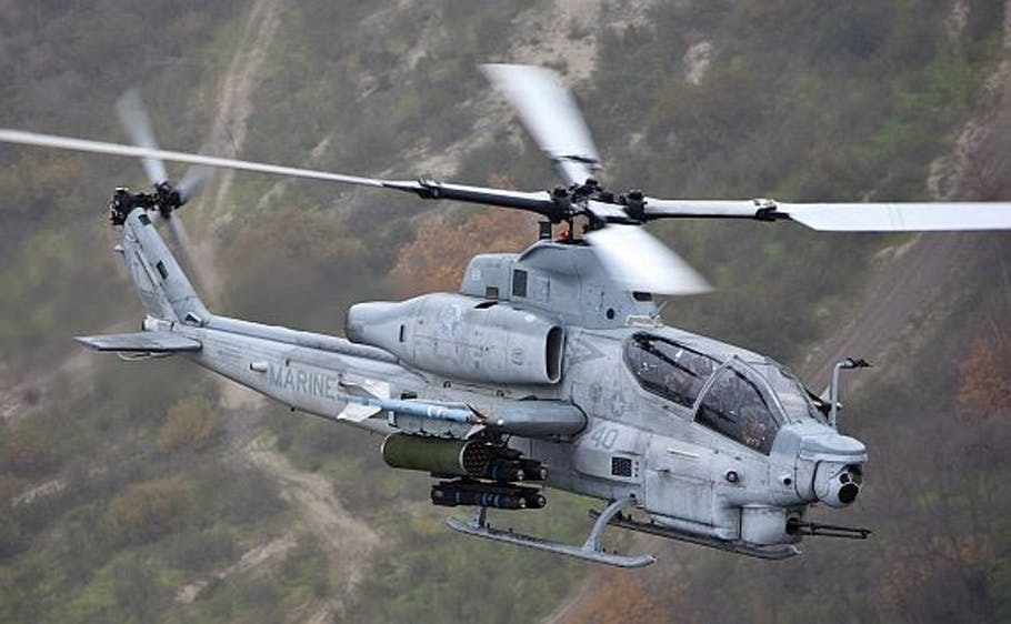 Trực thăng chiến đấu Bell AH-1Z Viper. Ảnh: Hải quân Mỹ.
