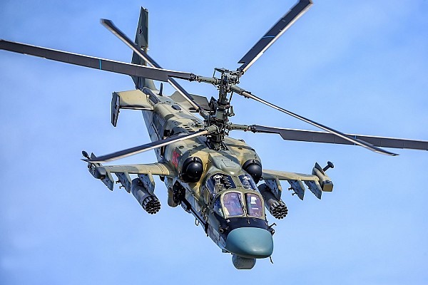 Trực thăng chiến đấu Kamov Ka-52 Hokum-B. Ảnh: Bộ Quốc phòng Nga.