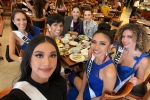 Kim Duyên mở tiệm tạp hoá, hội chị em Miss Universe tràn vào phòng mở tiệc ẩm thực Việt với cảm xúc ra sao?