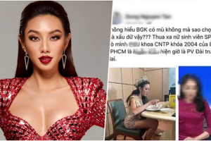 Bị dân mạng 'tấn công' vì chê Hoa hậu Thùy Tiên 'xấu dữ', thua xa học trò của mình: PGS.TS kiêm Trưởng khoa trường đại học nói gì?