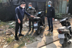 Hà Nội: Trộm xe máy SH không thành, rút dao chém công an rồi bỏ chạy