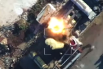 Video UAV kamikaze của Nga tung đòn phá hủy nhà máy của khủng bố