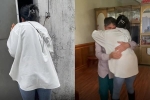 Giấu gia đình ngày trở về Việt Nam, cô gái khiến bố mẹ òa khóc khi vừa thấy bóng con