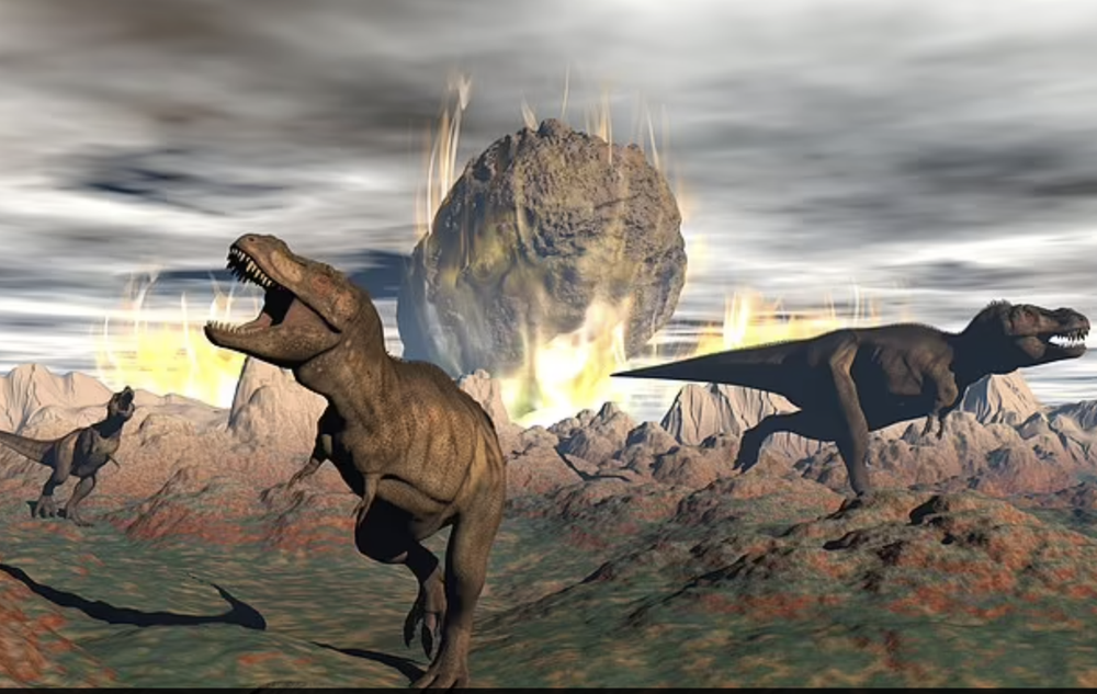 Cuộc tuyệt chủng gần đây nhất đã xoá sổ các loài khủng long thống trị Trái đất. Ảnh: DM.