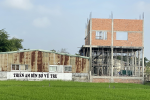 Một phần công trình ở Tịnh thất Bồng Lai xây trái phép