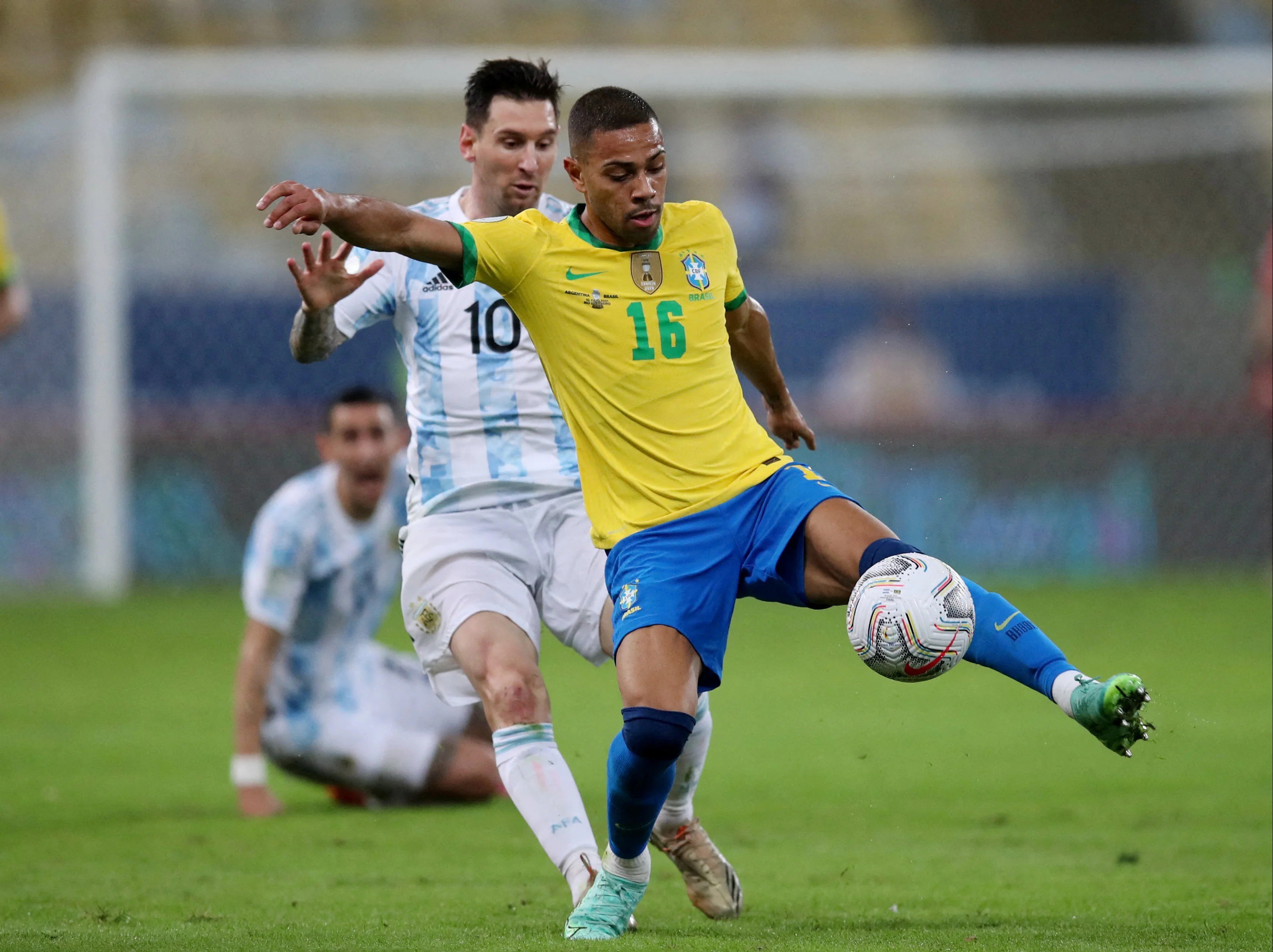 Lodi ra sân 7 trận cho tuyển Brazil trong năm 2021. Ảnh: Reuters.