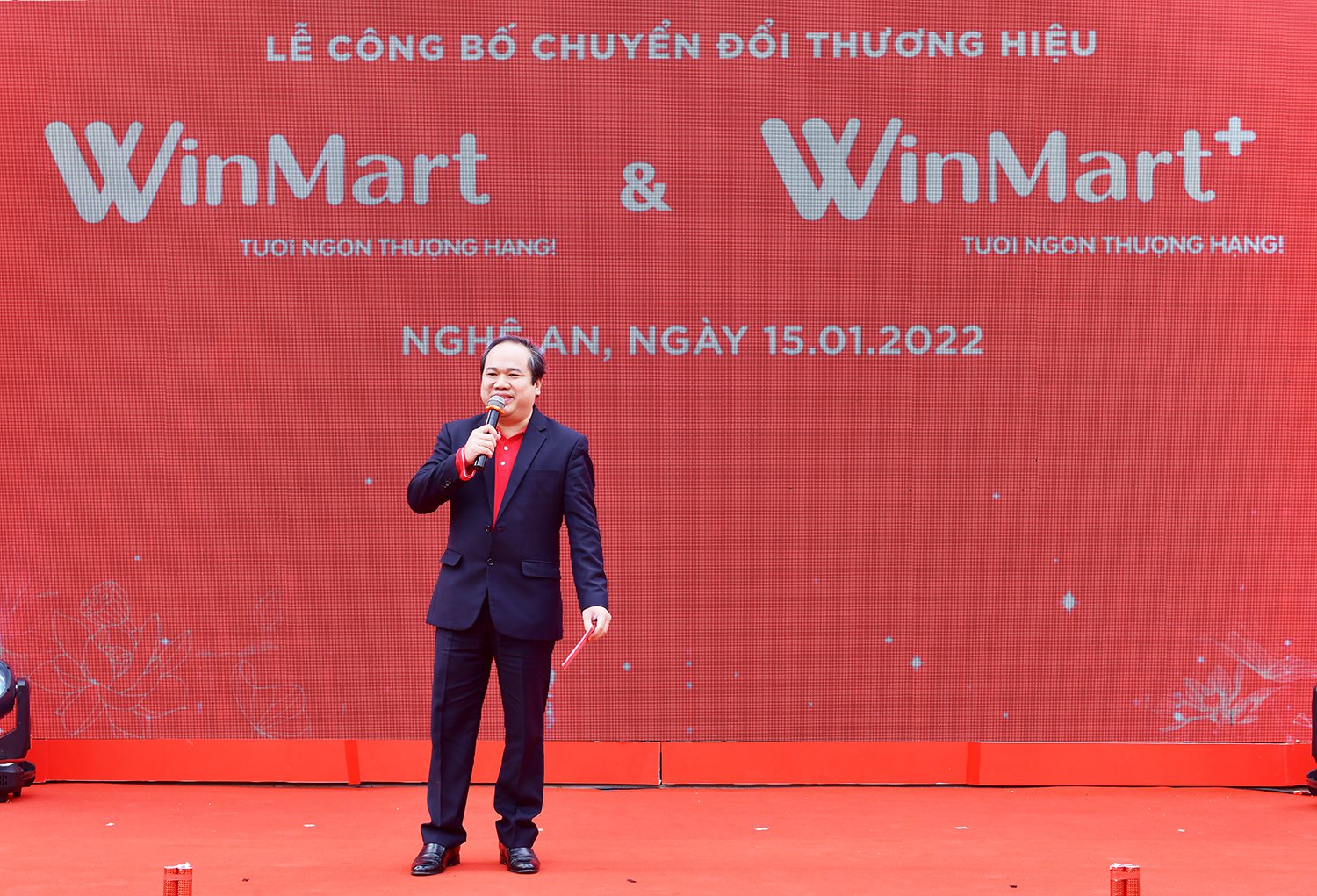 Ông Trương Công Thắng - Tổng giám đốc WinCommerce chia sẻ về lộ trình chuyển đổi. Ảnh: WinCommerce.