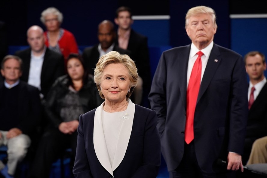 Cố vấn của cựu Tổng thống Bill Clinton dự đoán khả năng bà Hillary Clinton tái đấu với ông Donald Trump trong cuộc bầu cử tổng thống Mỹ 2024. Ảnh: AFP/Getty.