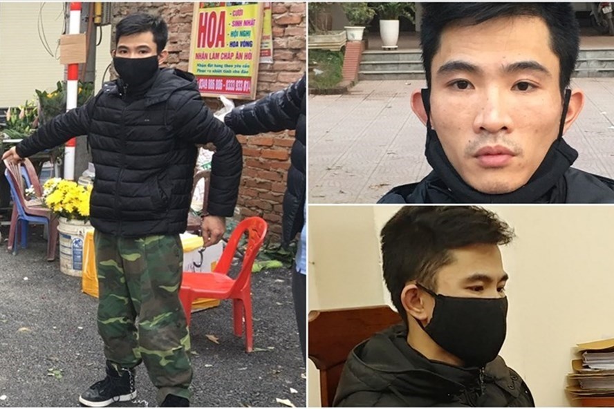  Chân dung nghi phạm Nguyễn Trung Huyên bạo hành con riêng của bạn gái. Ảnh: Đ.X.