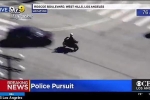 Khoảnh khắc gây sốc người đi xe máy tử vong khi chạy trốn cảnh sát với tốc độ kinh hoàng