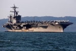Tiêm kích Mỹ đâm vào tàu sân bay trên Biển Đông