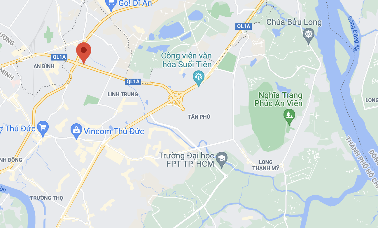 Vụ tai nạn xảy ra tại cầu vượt Linh Xuân, thành phố Thủ Đức. Ảnh: Google Maps.