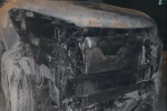 Lao vào dập lửa 'cứu' xe ôtô cháy ngùn ngụt ở chung cư