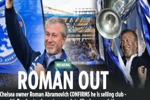 Sốc: Tỉ phú Roman Abramovich rao bán Chelsea, định giá 3 tỉ bảng