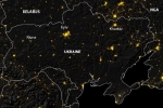 Ukraine chìm vào bóng tối từ khi chiến sự nổ ra