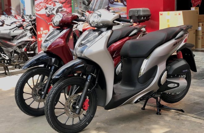 Honda SH Mode 2022 Giá xe lăn bánh thông số 1TinOtonet 082023