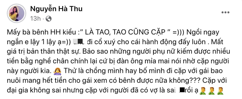 Quan điểm của hot girl Bắc Ninh được nhiều người ủng hộ.