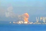 Ukraine tuyên bố phá hủy tàu hải quân Nga ở biển Azov