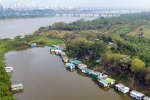 Hiện trạng bãi giữa sông Hồng, nơi được đề xuất làm công viên