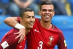 Phản ứng của Ronaldo khi Pepe trở lại