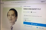 Hình NFT ông Trịnh Văn Quyết được bán với giá gần 17.000 USD