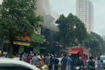 Hà Nội: Cháy lớn thiêu rụi cửa hàng điện thoại trên đường Phan Trọng Tuệ