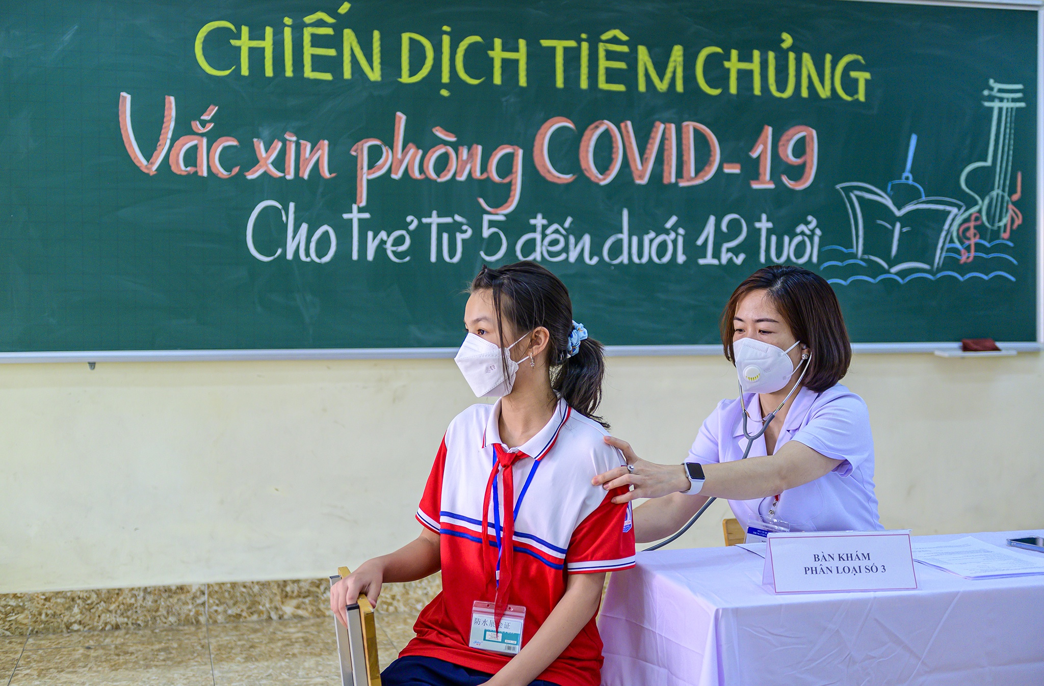 tiem vaccine,  vaccine,  vaccine ngua Covid-19,  Quang Ninh,  tre 5-11 tuoi,  Bo Y te anh 5