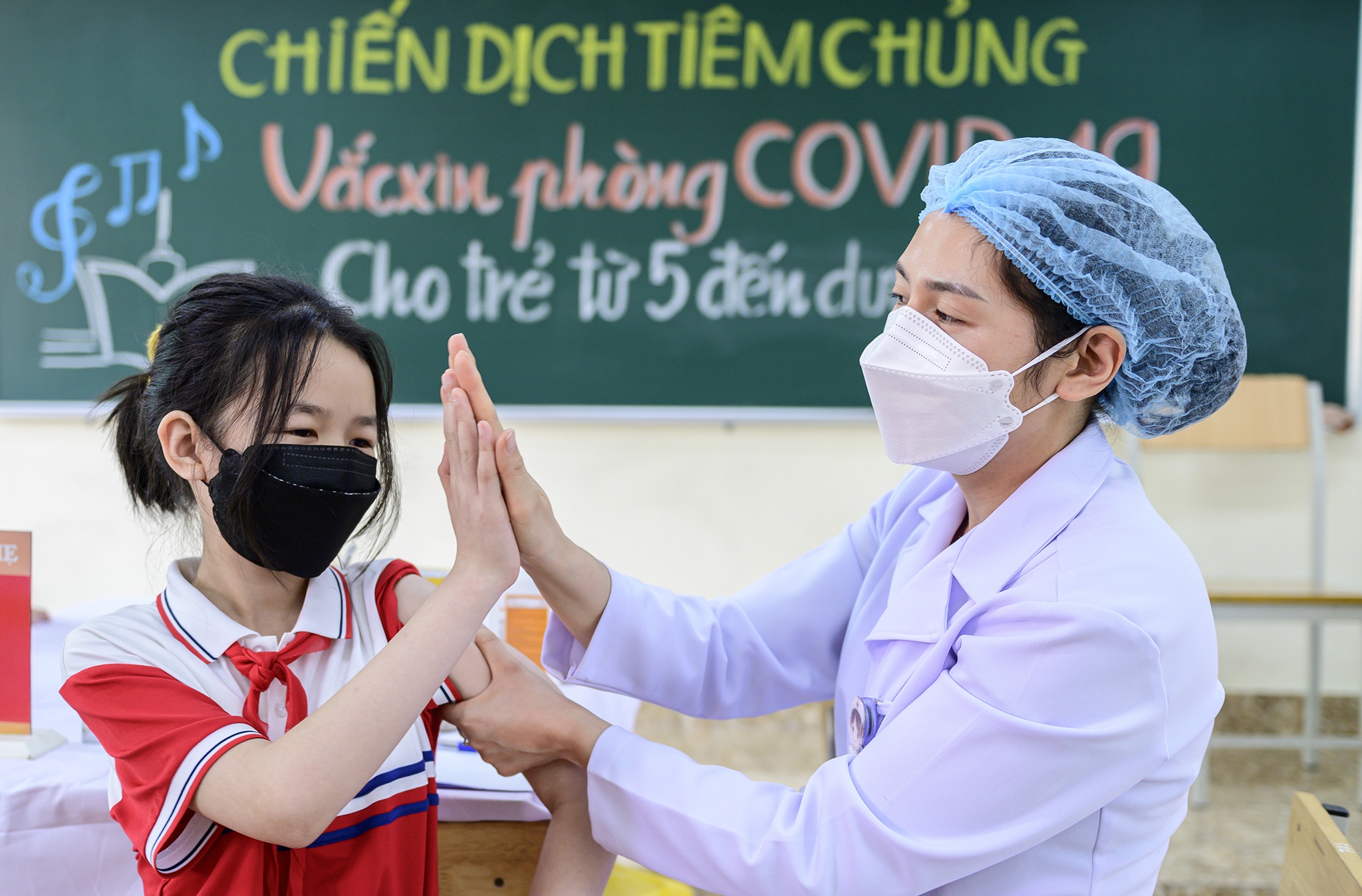 tiem vaccine,  vaccine,  vaccine ngua Covid-19,  Quang Ninh,  tre 5-11 tuoi,  Bo Y te anh 7