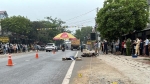 Tai nạn giao thông ở Tân Yên, một người tử vong tại chỗ