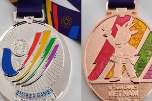 Công bố mẫu huy chương tại SEA Games 31