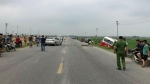 Bắc Giang: Hai xe ô tô va chạm trên đường tỉnh 295 khiến một người bị thương
