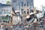 Hà Nội: Cận cảnh hiện trường đổ nát sau vụ cháy 10 nhà dân lúc rạng sáng