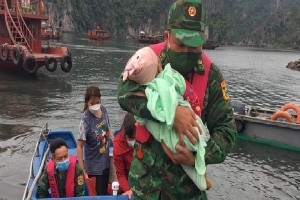 Hy hữu bé gái 1 tuổi rơi xuống biển được cứu sống kịp thời