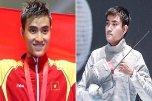 Lý lịch 'khủng' của người cầm cờ may mắn tại SEA Games 31: 'Hot boy đấu kiếm', là nhà vô địch kiếm chém nam số một Đông Nam Á