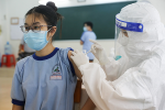 Hơn 150.000 trẻ từ 5-dưới 12 tuổi ở Hà Nội đã tiêm vaccine COVID-19
