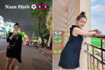 Danh tính nữ sinh người Lào gây chú ý với đoạn clip 15 giây bên ngoài sân Thiên Trường