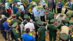 Hà Tĩnh: 11 hài cốt liệt sỹ hy sinh tại Lào về với 'đất mẹ'