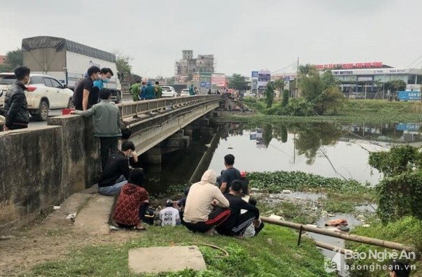 Sông Bùng, nơi xảy ra vụ việc.