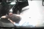 Clip: Tranh cãi, người đàn ông hung hăng đấm tới tấp vào mặt nữ tài xế