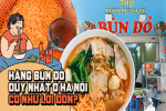 Hàng bún đỏ duy nhất ở Hà Nội đang hot thời gian gần đây: Hương vị thật sự thế nào mà được quan tâm nhiều như vậy?