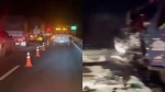 Xe tải tông đuôi xe cẩu trên cao tốc Trung - Lương Mỹ Thuận, 3 người thương vong