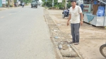 Tây Ninh: Cống mất nắp tiềm ẩn nhiều rủi ro
