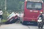 Khoảnh khắc kinh hoàng: Xe khách lấn làn, vượt ẩu, gây tai nạn liên hoàn tại Thái Nguyên