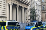 Tá hỏa phát hiện đầu người trước cửa tòa án ở Đức