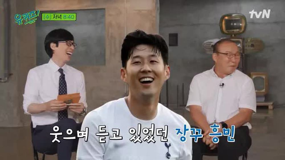 Những hình ảnh trong buổi ghi hình "Yoo Quiz On The Block" có sự tham dự của ông Park.