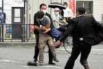 Cảnh sát khám nhà nghi phạm ám sát ông Abe