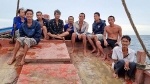 Cà Mau: Kịp thời cứu vớt 9 thuyền viên gặp nạn trên biển
